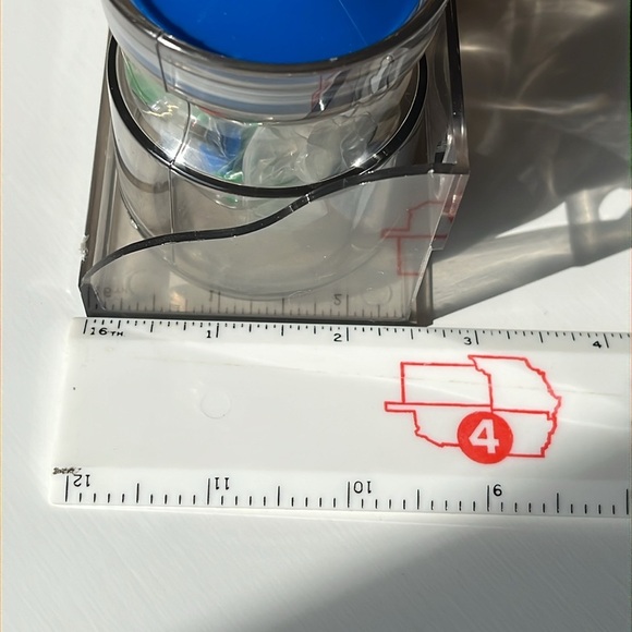 Vintage Hong Kong Desk Accessories Jar Set  1980s Stationery Storage - Picture 10 of 12